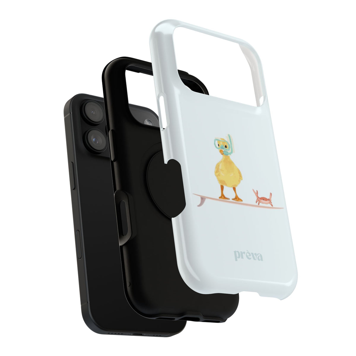 Scuba Duck Stripes Phone Case