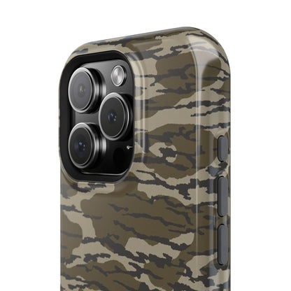 Camo Impact-Resistant Phone Case — Military Green Rugged Protection