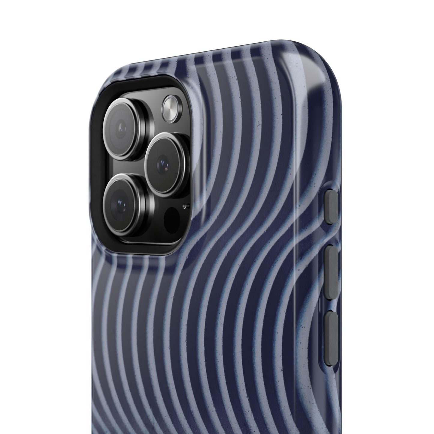 Wavy Navy Phone Case