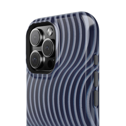 Wavy Navy Phone Case