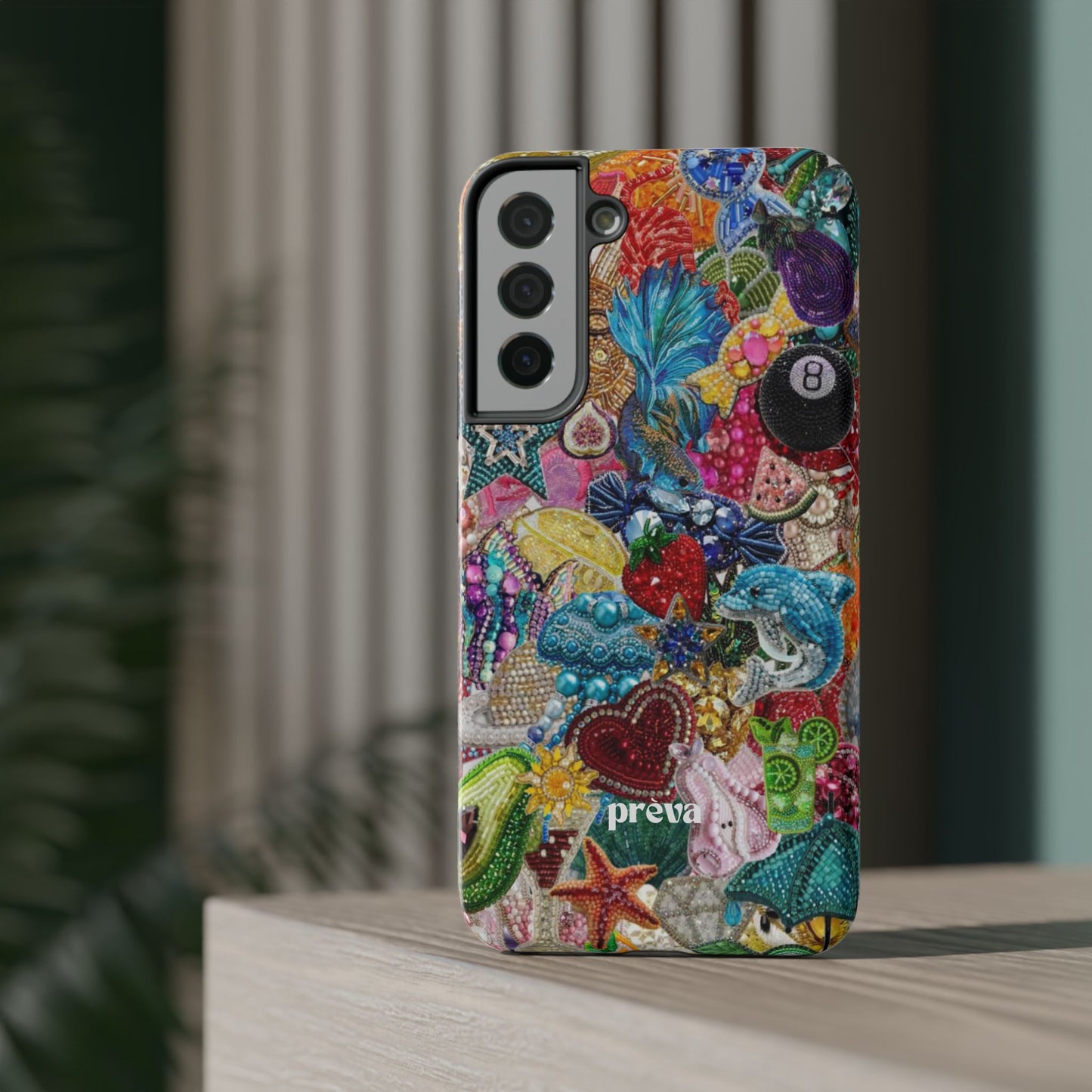 Colorful Rhinestone Phone Case