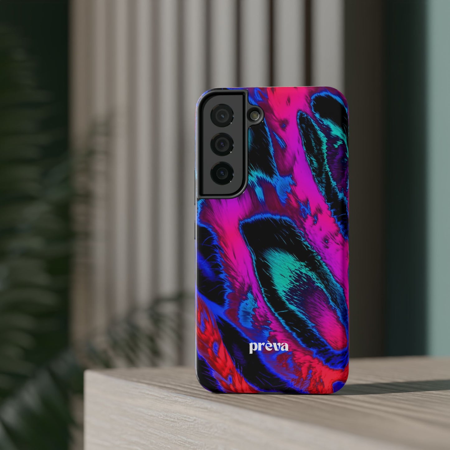 Neon Swirl Phone Case