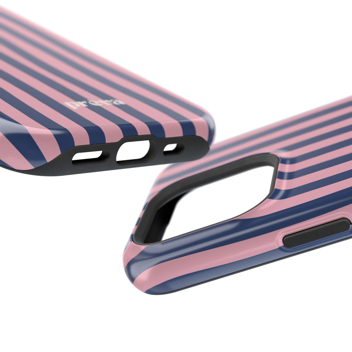 Blue and Pink Stripes Case