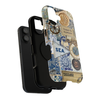 Neutral Travel Collage Phone Case