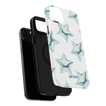 White Starburst Phone Case