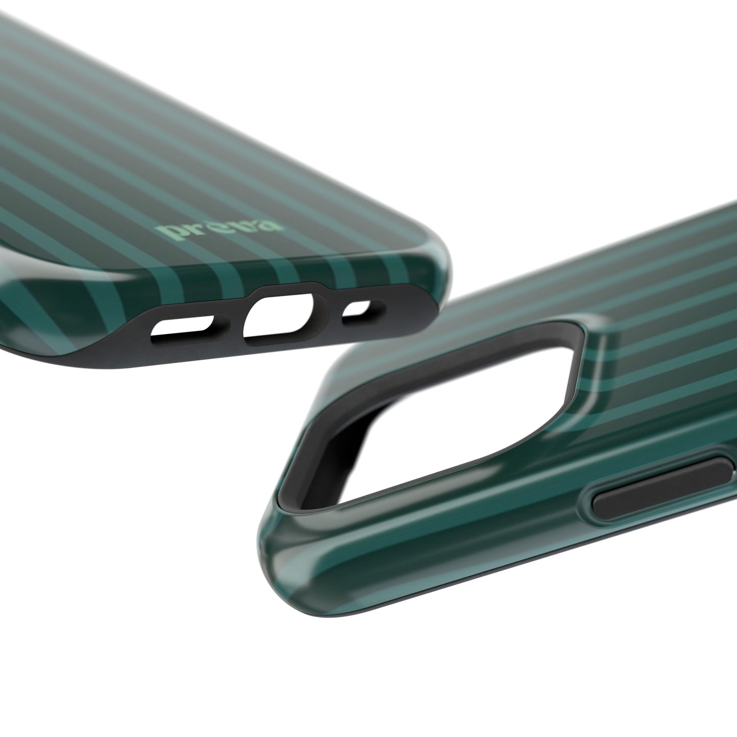 Striped Green Phone Case