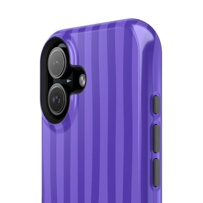 Dark Purple Stripes Phone Case