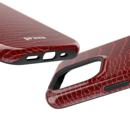 Red Croc Phone Case