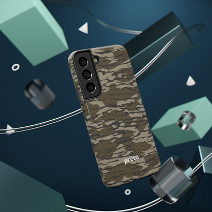 Camo Impact-Resistant Phone Case — Military Green Rugged Protection
