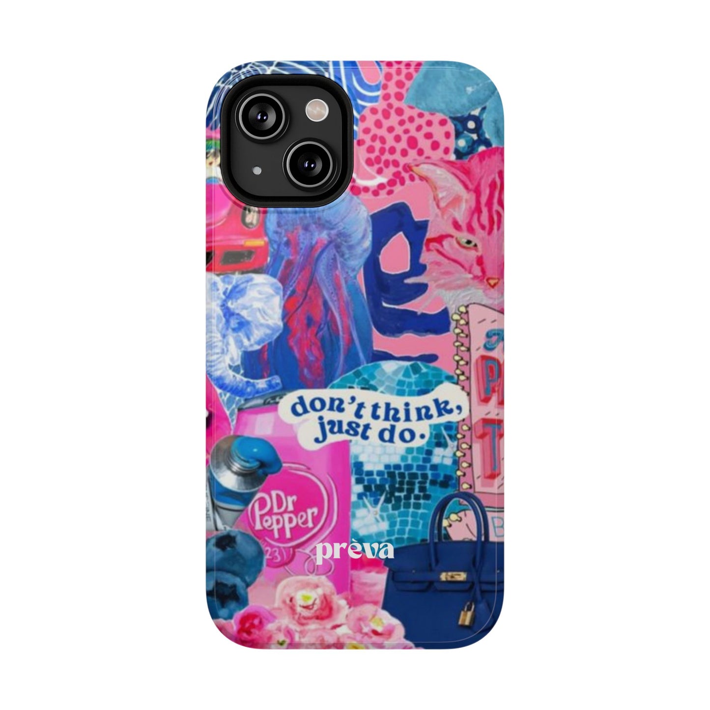 Vibrant Galaxy Collage Phone Case