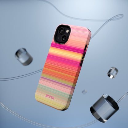 Pastel Stripe Rays Phone Case