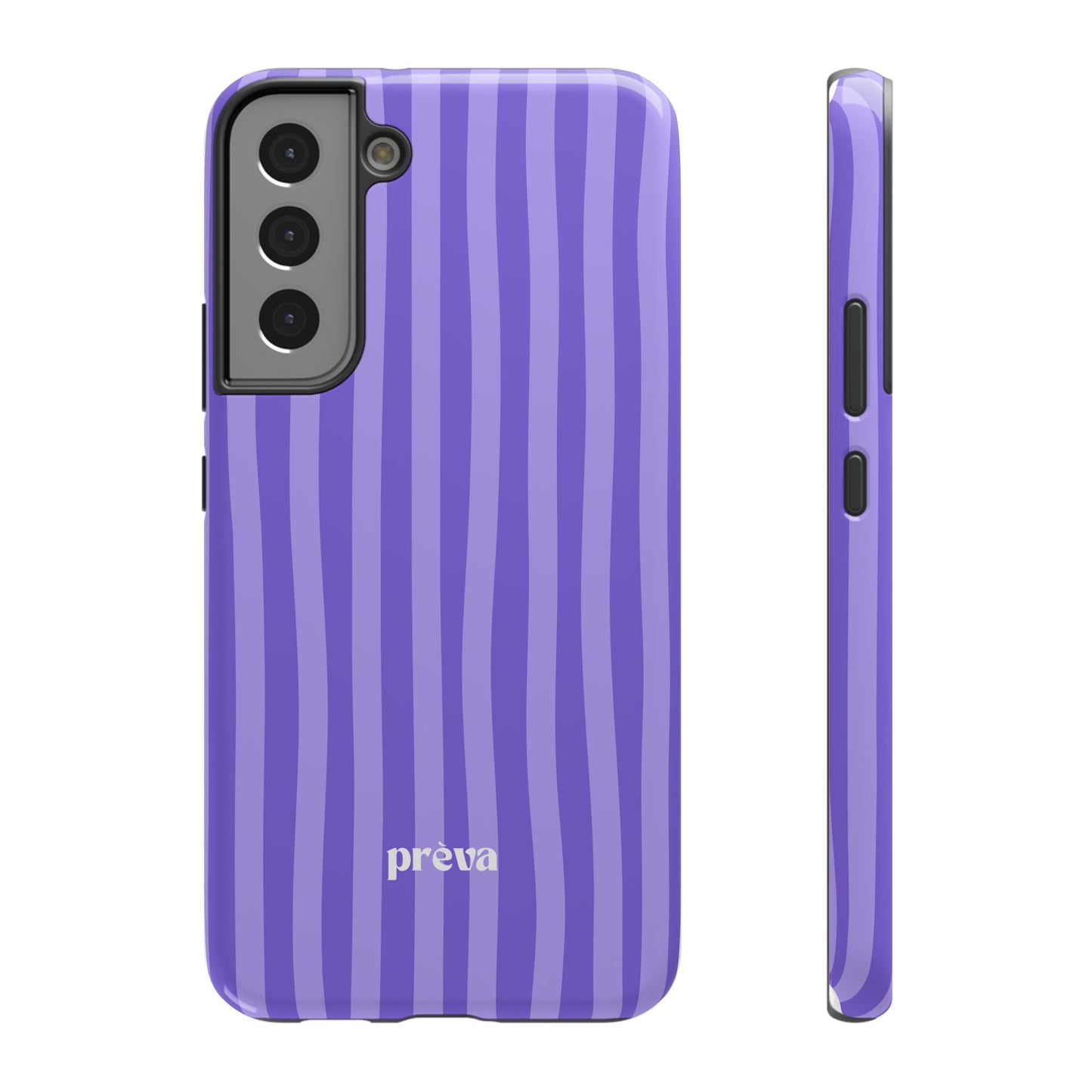 Lavender Stripes Phone Case