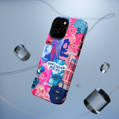 Vibrant Galaxy Collage Phone Case