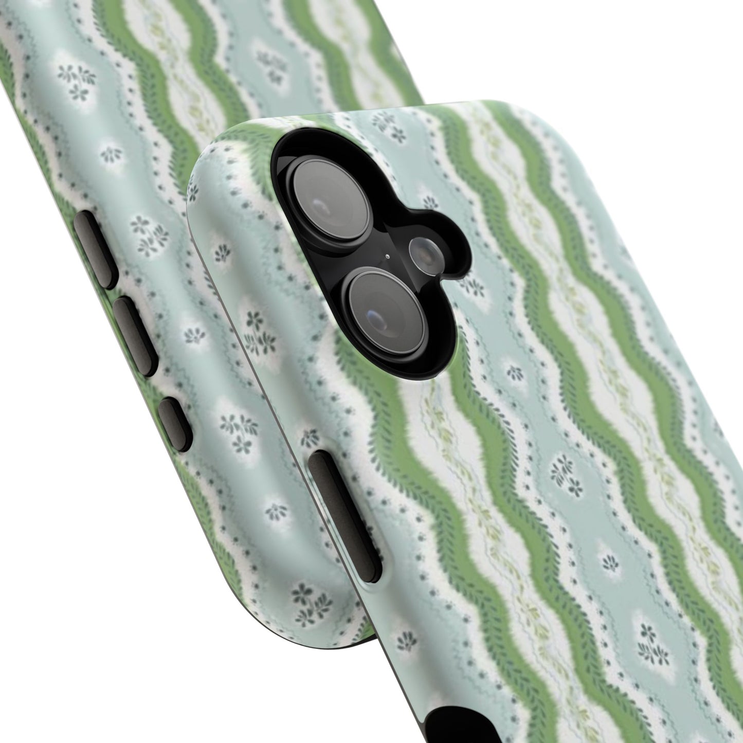 Green Waves Phone Case