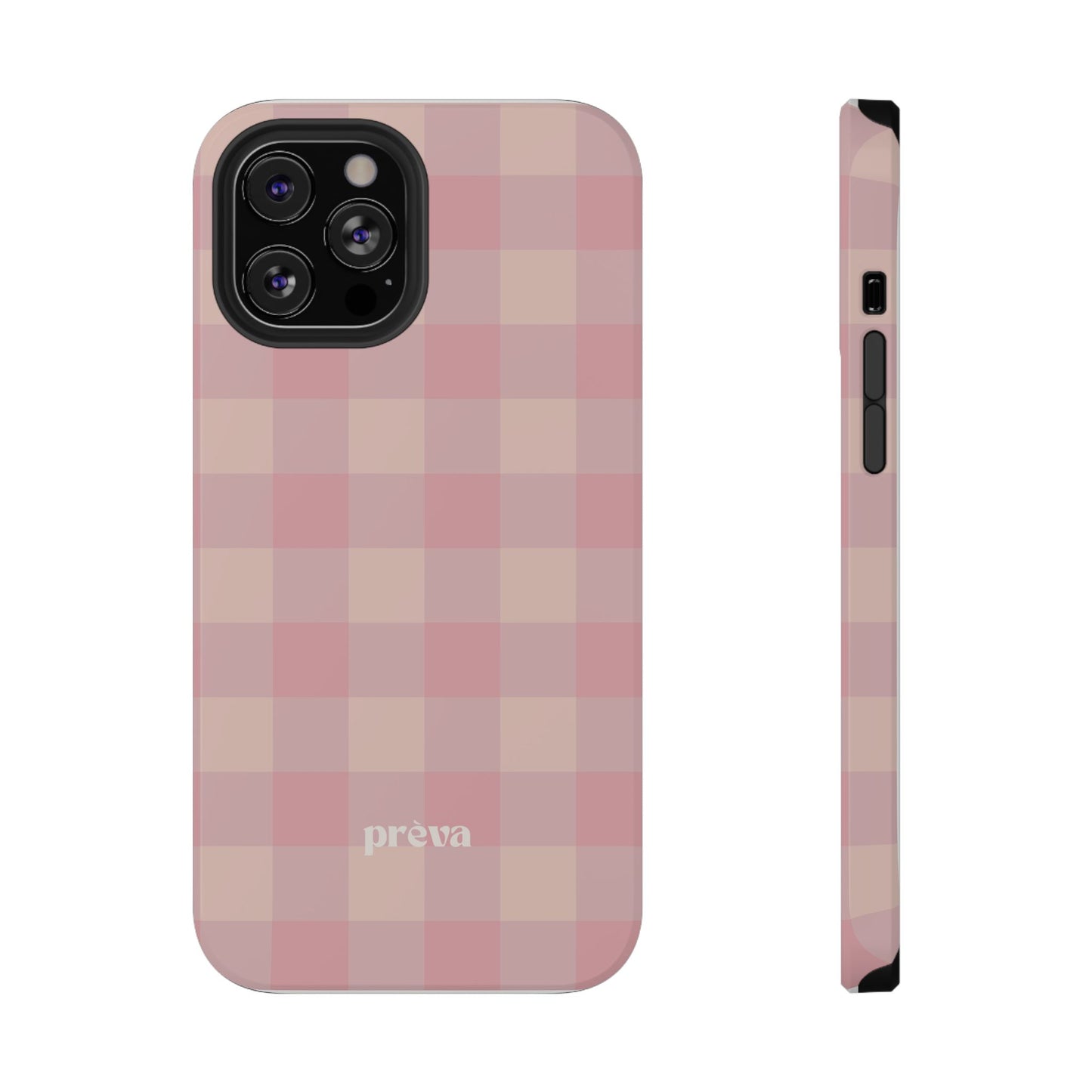Pink Plaid Phone Case
