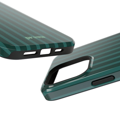 Striped Green Phone Case