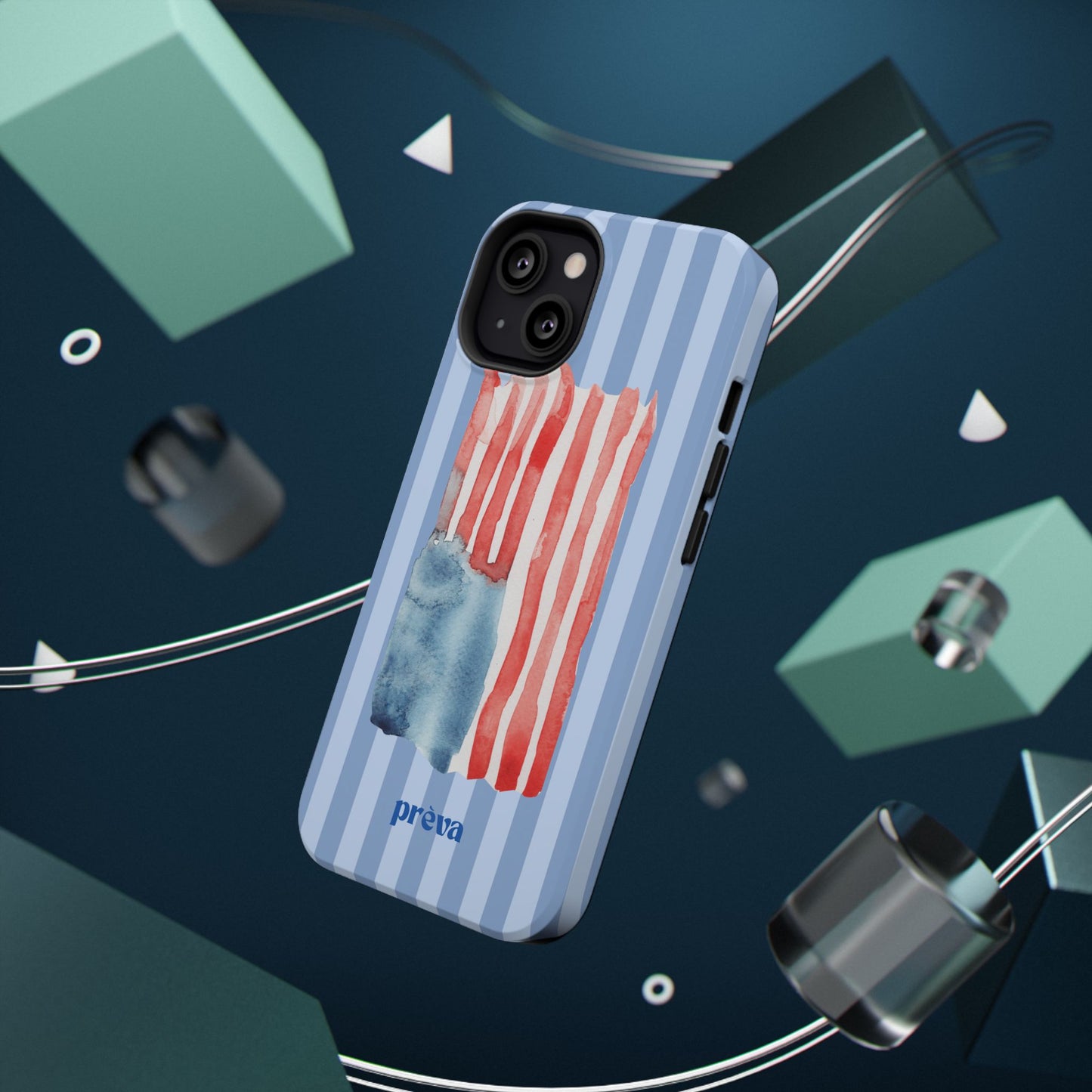 Blue Ribbon USA Phone Case