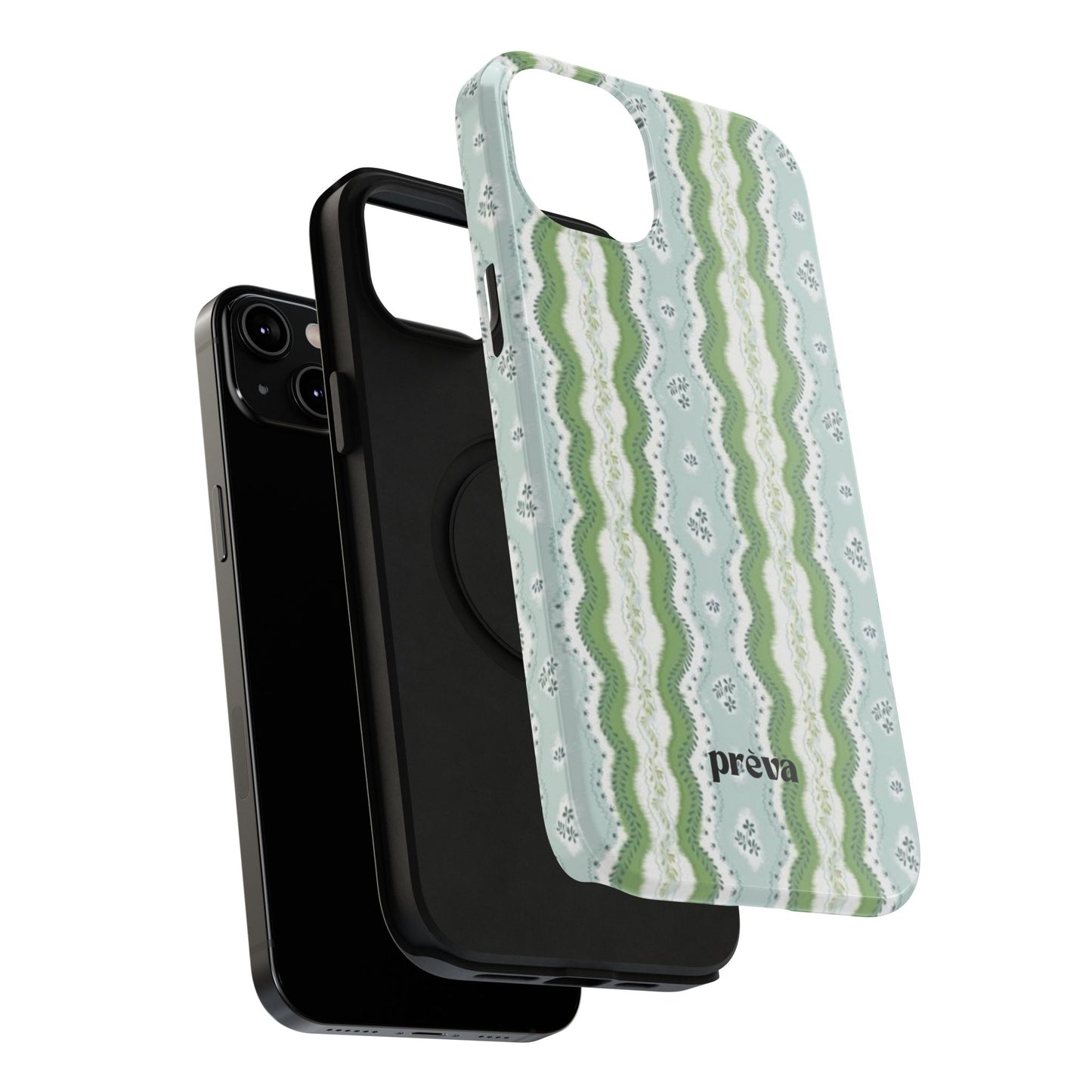 Green Waves Phone Case