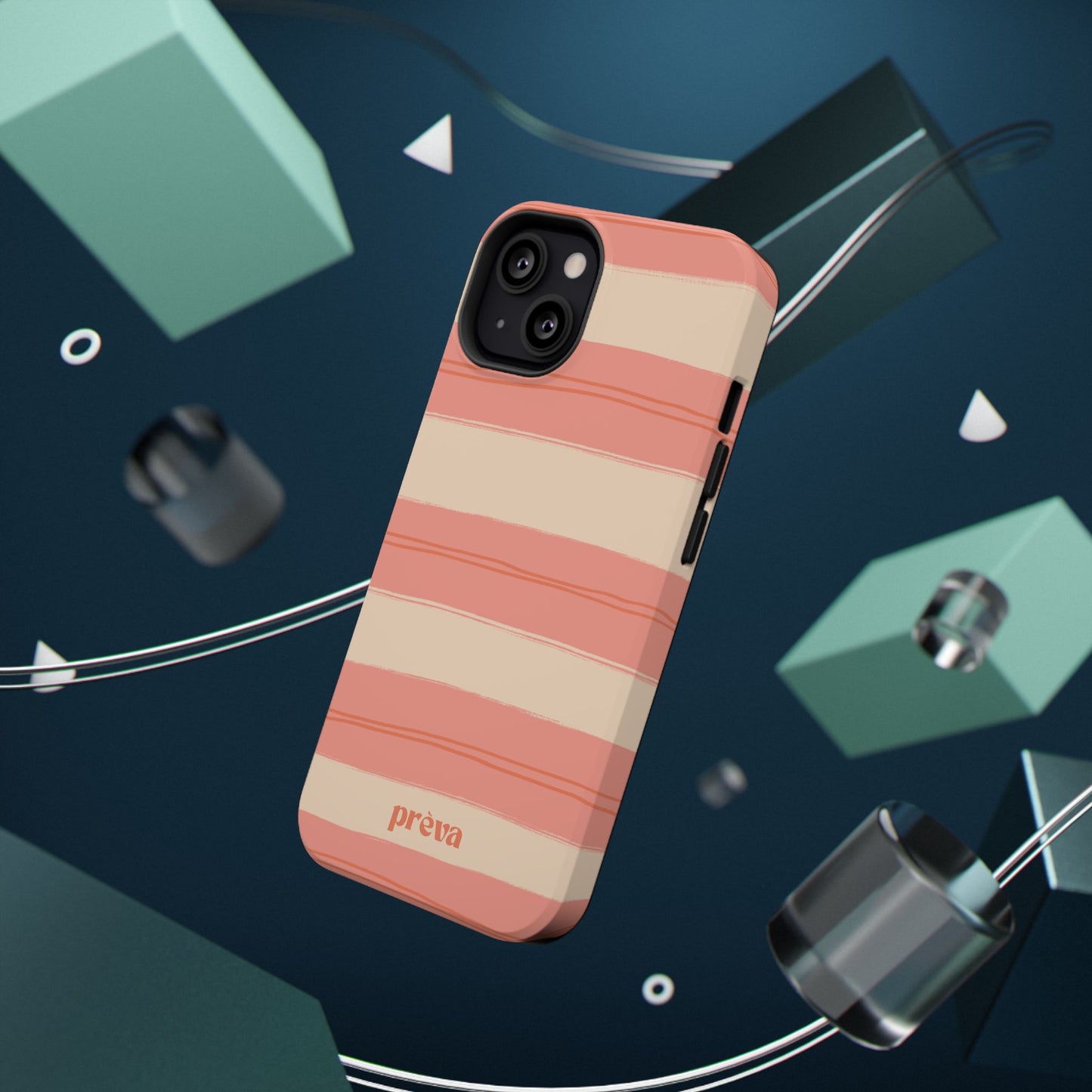 Coral Coast Stripes Phone Case