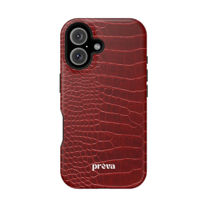 Red Croc Phone Case