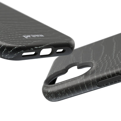 Black Croc Phone Case
