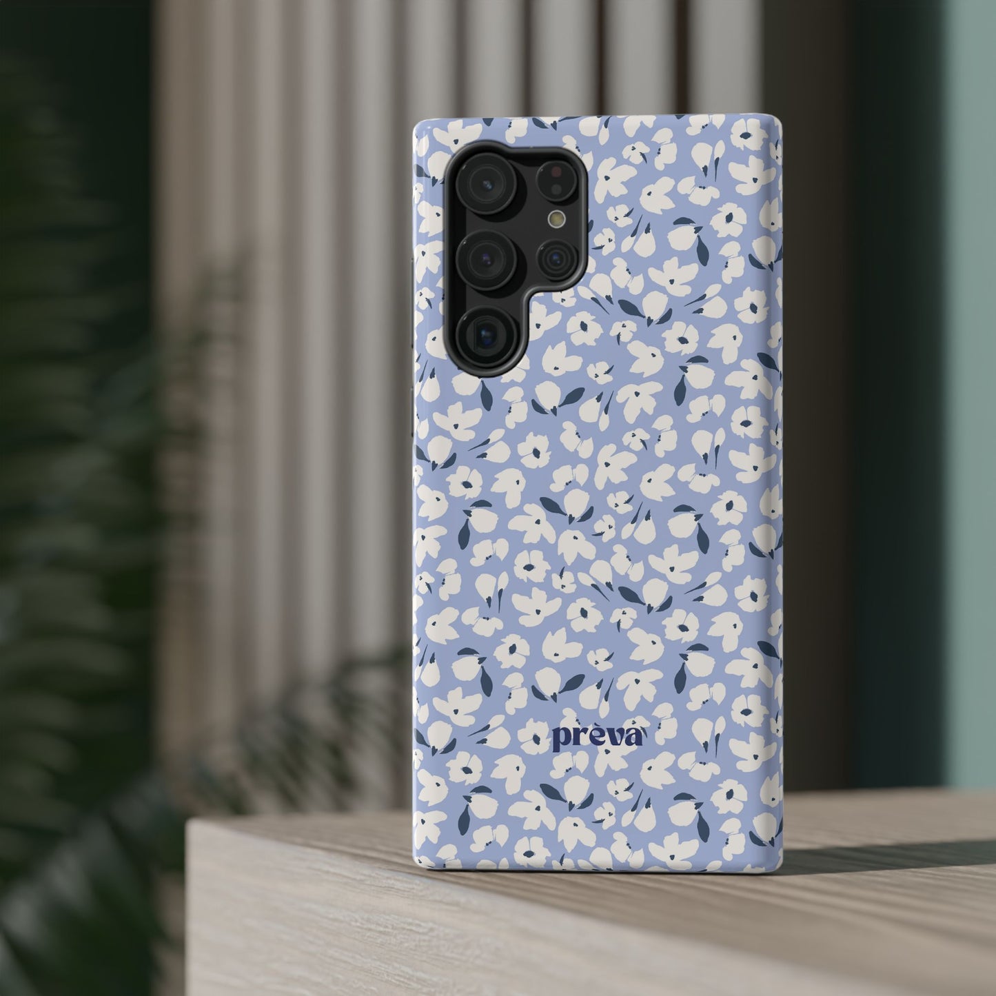 Petals On Blue Phone Case