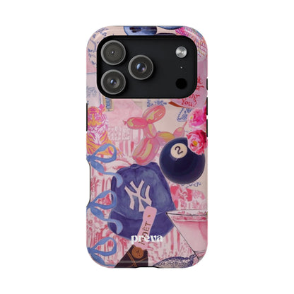 Retro 8 Ball Collage Phone Case