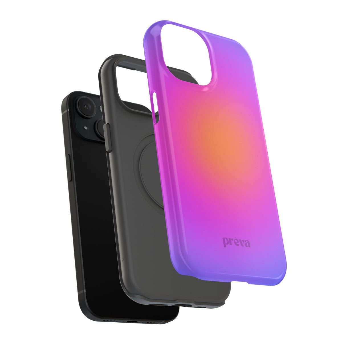 Purple Aura Phone Case