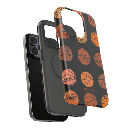 Black Basketball Phone Case