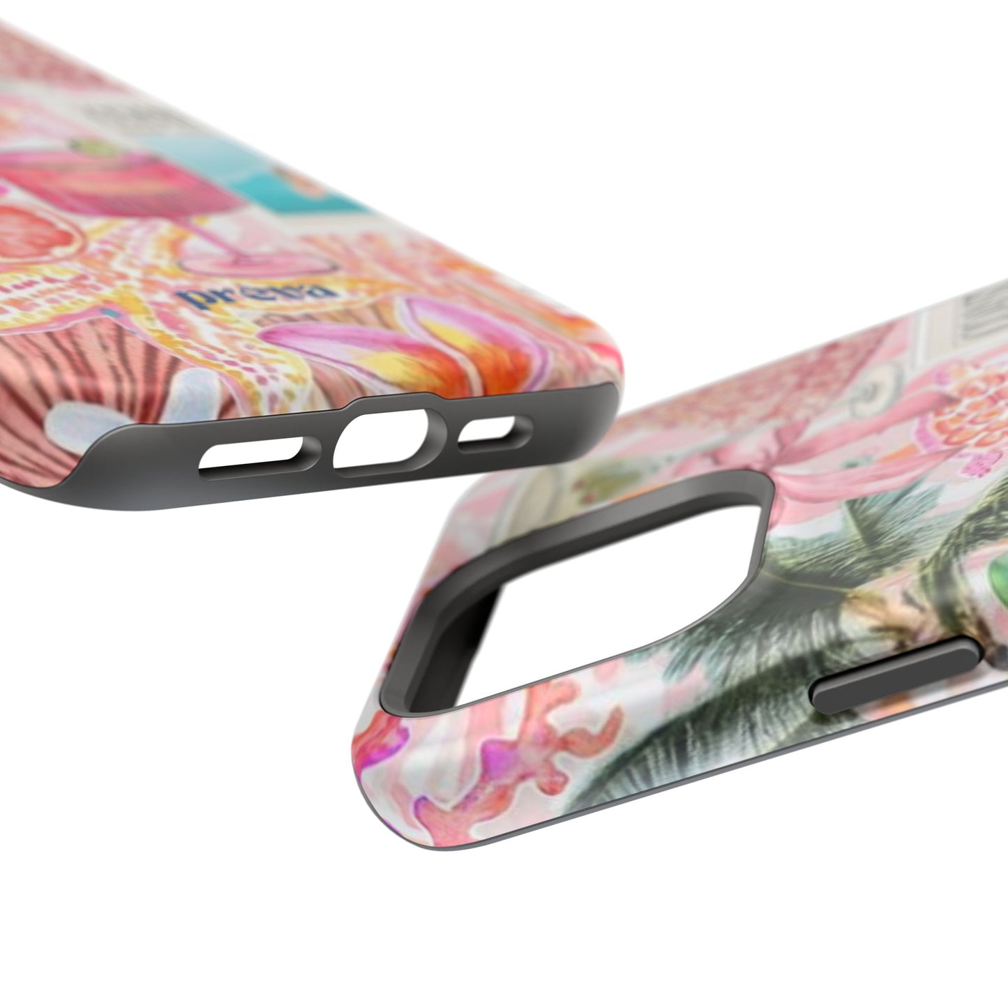 Pink Cocktail Collage Phone Case