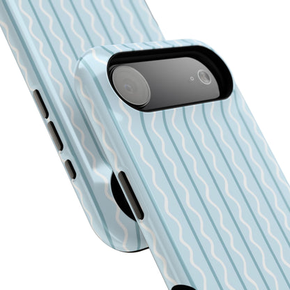 Blue Island Stripes Phone Case