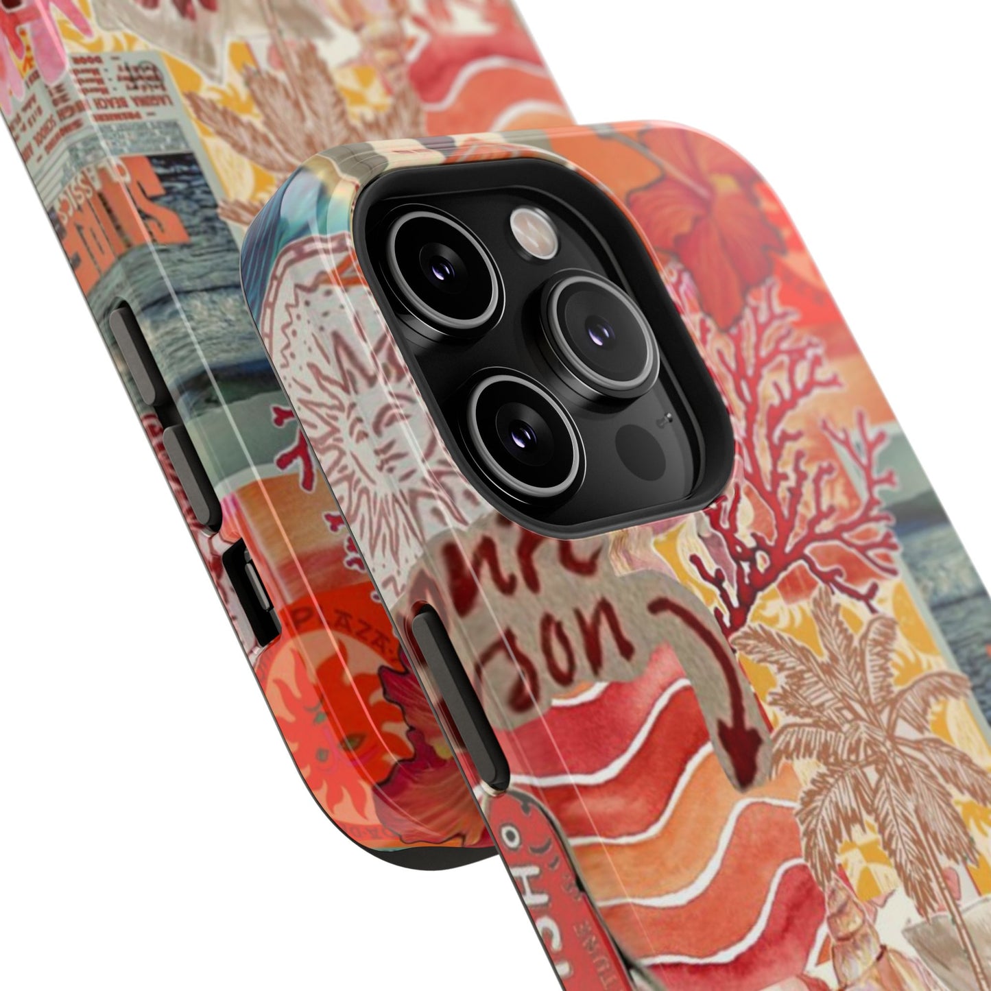 Vintage Floral Collage Phone Case