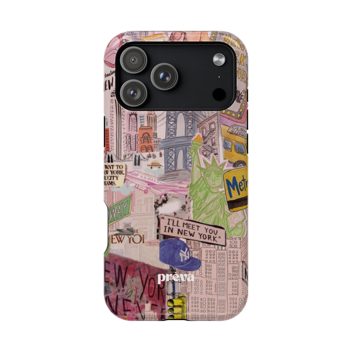 New York Collage Phone Case