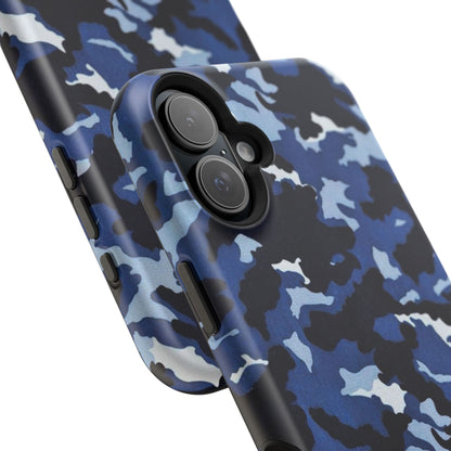 Blue Camo Phone Case