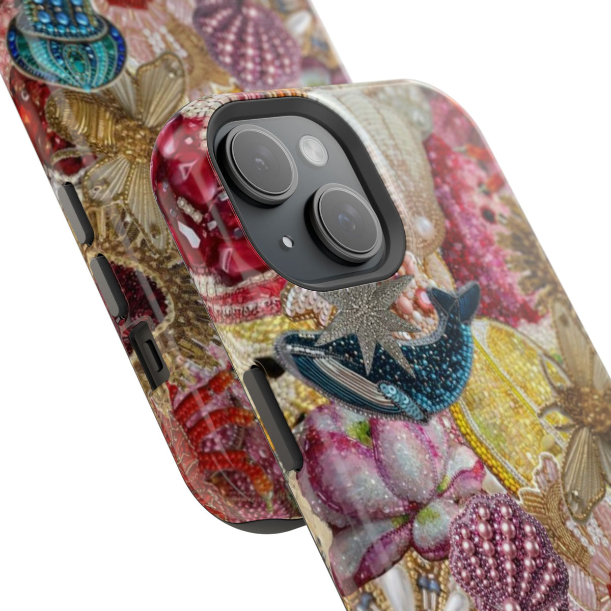 Floral Sea Collage Phone Case