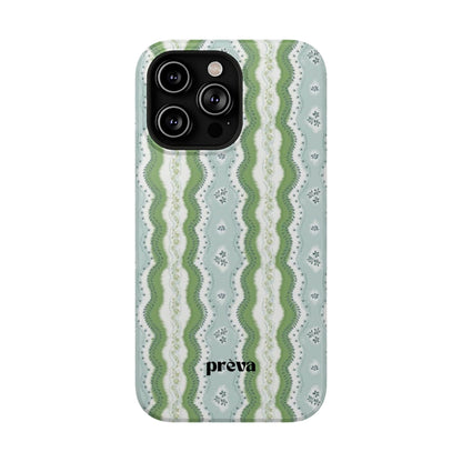 Green Waves Phone Case