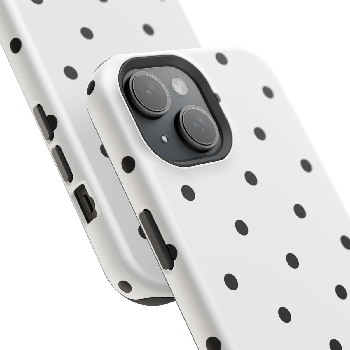 B&W polka dots Phone Case