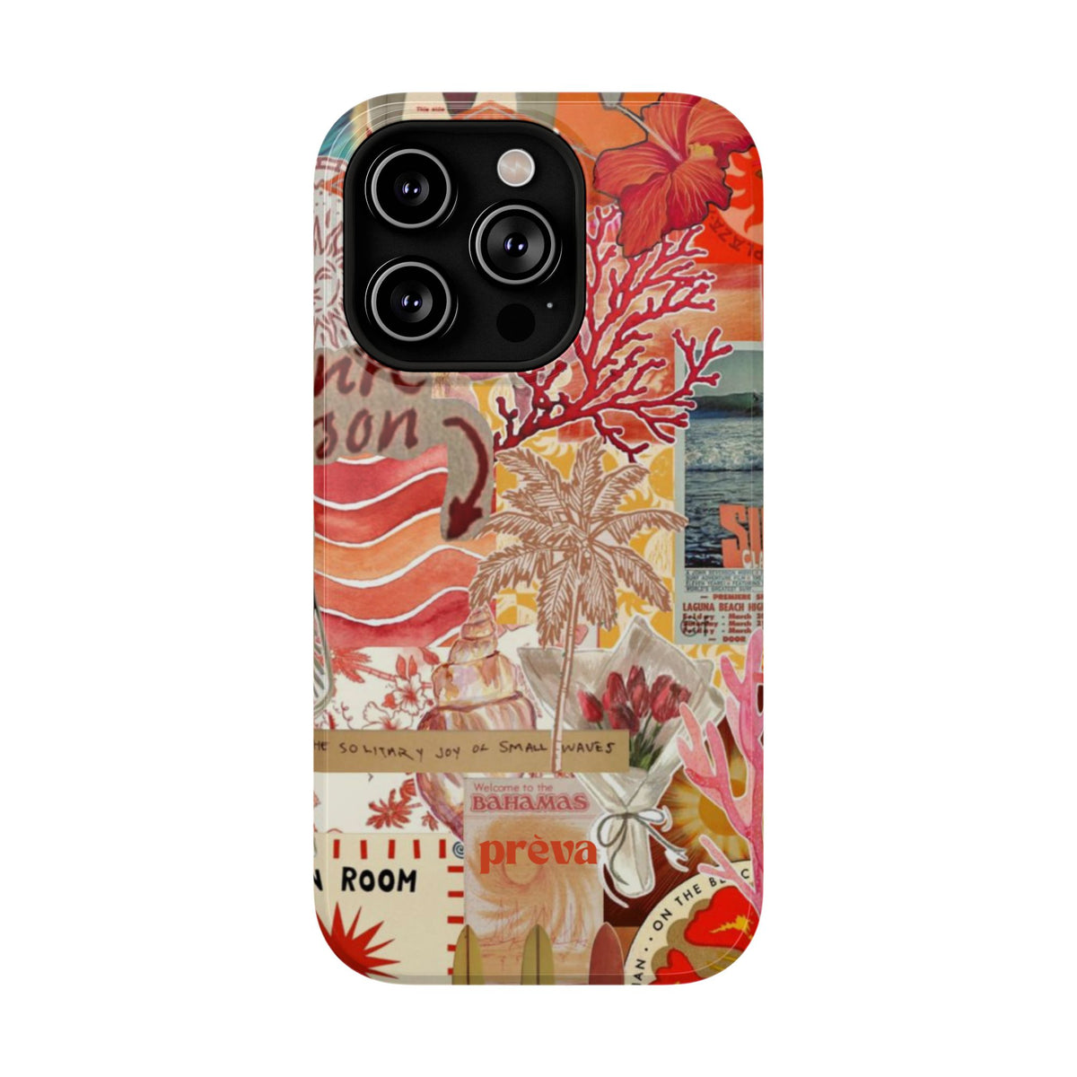 Vintage Floral Collage Phone Case