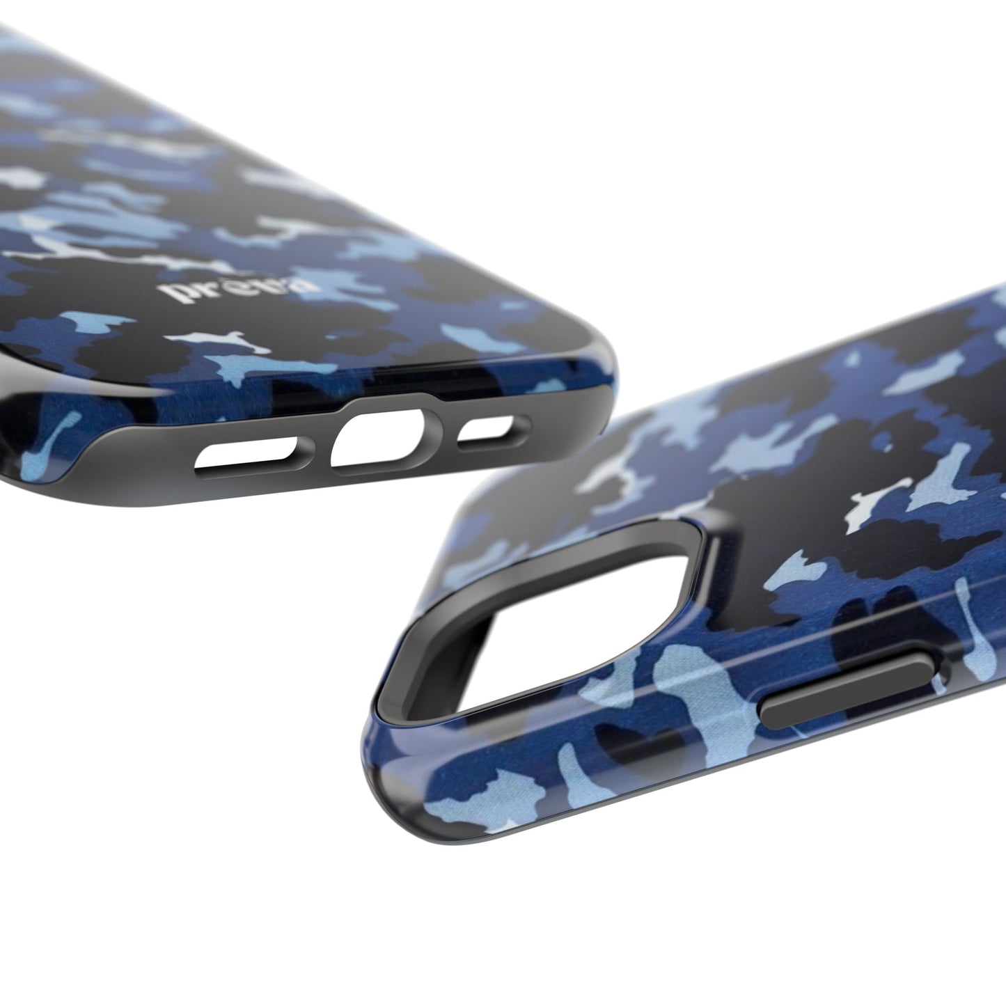 Blue Camo Phone Case