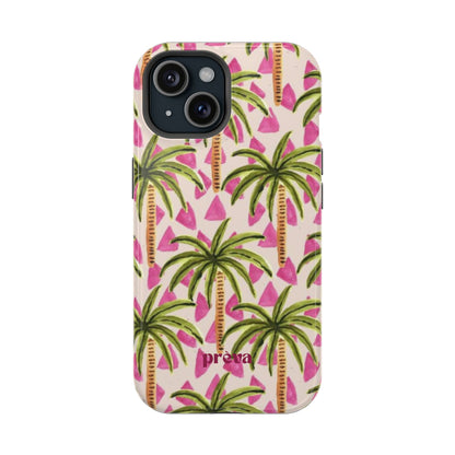 Pink & Palm Phone Case