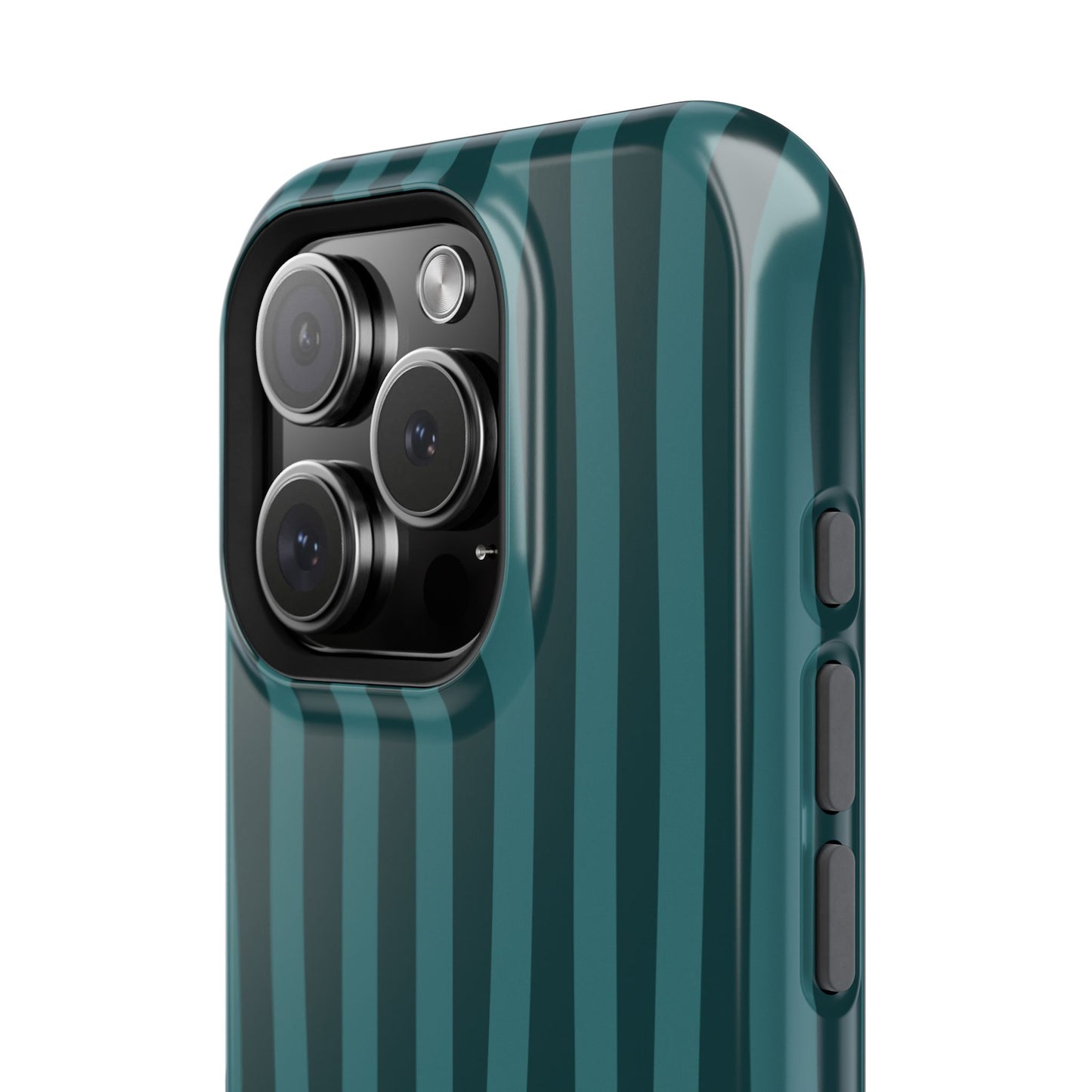 Dark Stripes Turquoise Phone Case