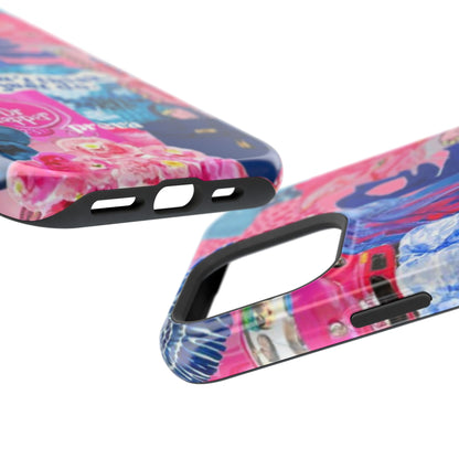 Vibrant Galaxy Collage Phone Case