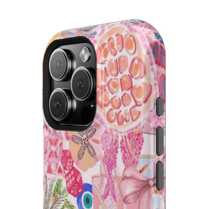 Pink Tropical Collage Phone Case