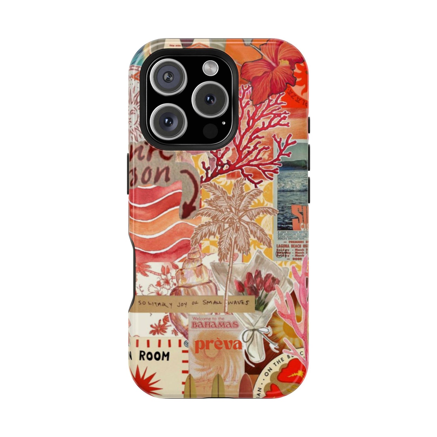 Vintage Floral Collage Phone Case