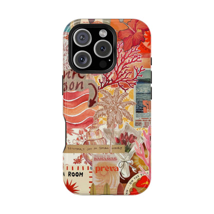 Vintage Floral Collage Phone Case