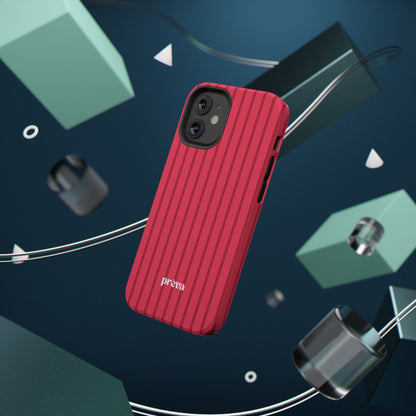 Pinky Red Stripes Phone Case