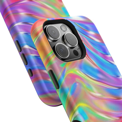Iridescent Swirl Phone Case