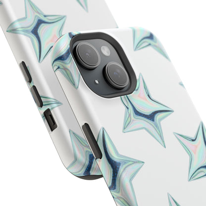 White Starburst Phone Case
