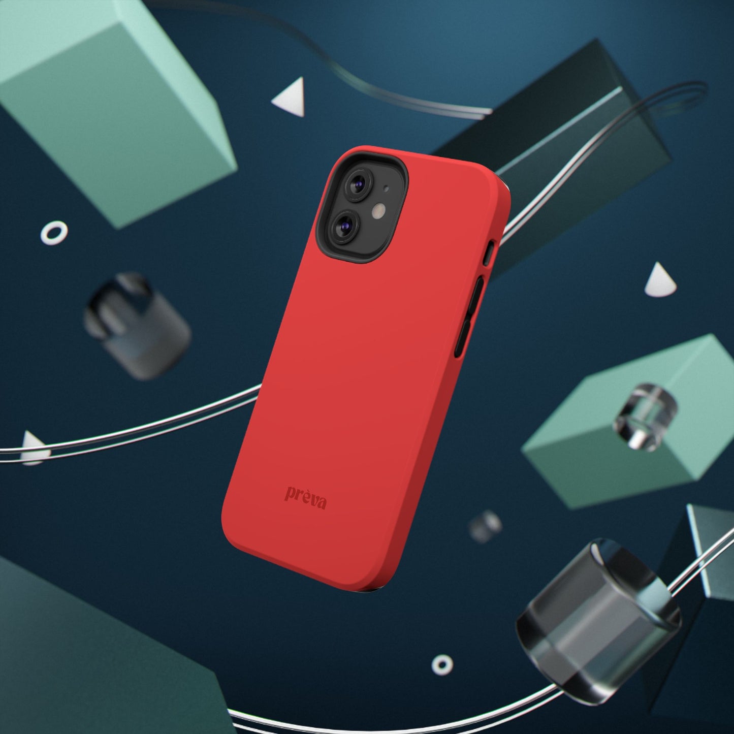 Neon Red Phone Case