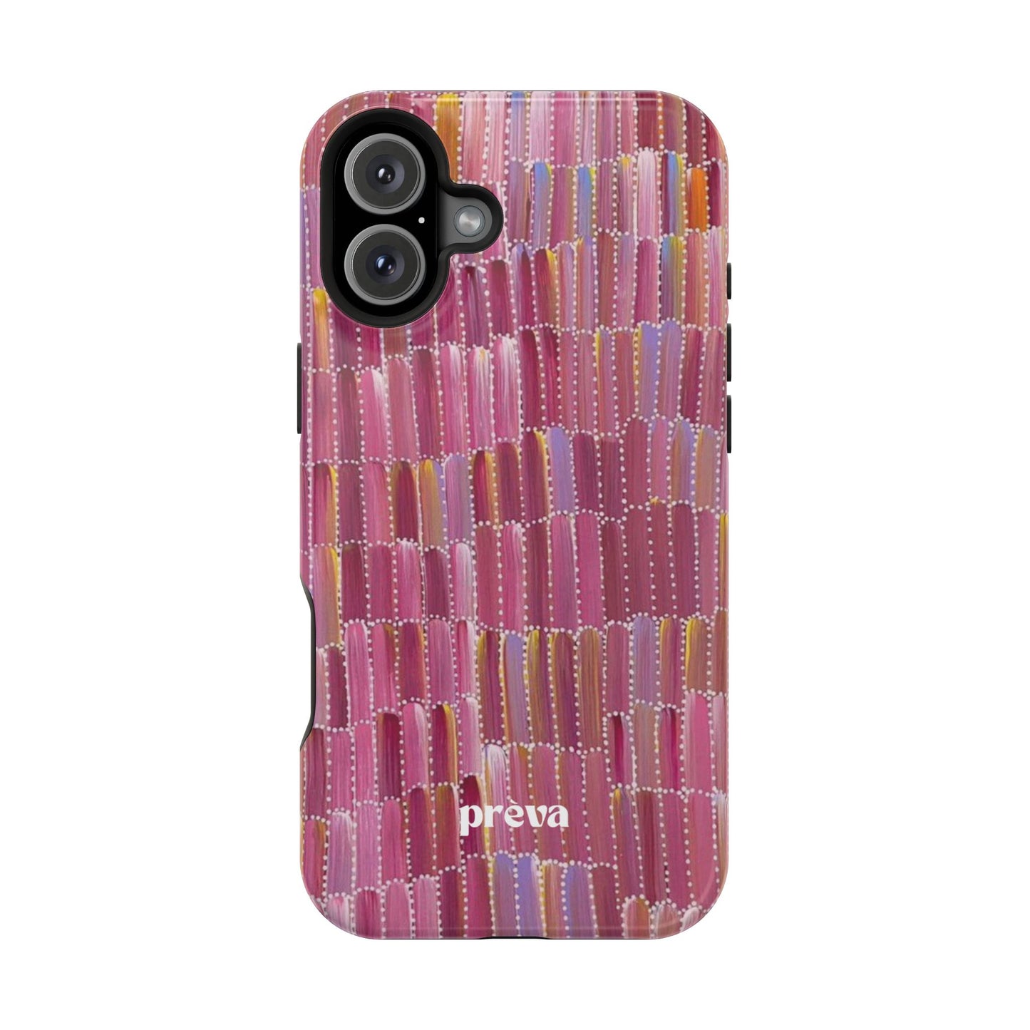 Pink Brushstroke Phone Case